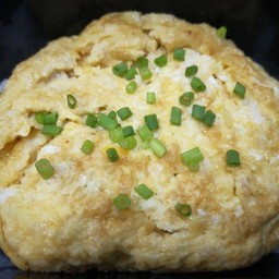 ข้าวไข่เจียว ไก่สับ