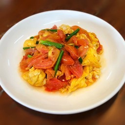 มะเขือเทศผัดไข่