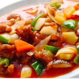 ผัดเปรี้ยวหวานไก่