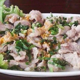 หมูลวกจิ้ม