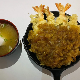 ข้าวหน้ากุ้ง เทมปุระ