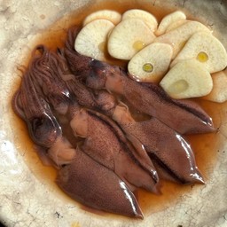 หมึกหิ่งห้อยดองโชยุ สาเก