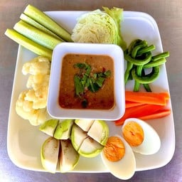 น้ำพริกปลาทูไข่ต้ม