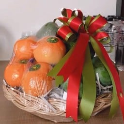 ตะกร้าหวายผลไม้