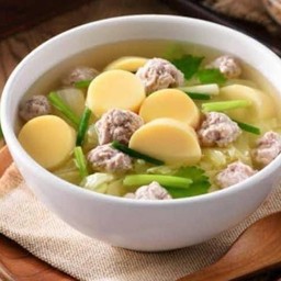 ต้มจืดเต้าหู้หมูสับ