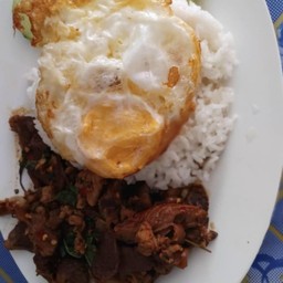 ข้าวกระเพราเนื้อตุ๋น