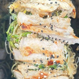 วุ้นเส้นคั่ว ฟาร์มสุข ณ โคราช(หมูย่าง)