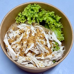 หมี่คลุกไก่ฉีก