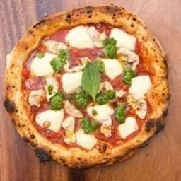 Chicken Kra Praw Pizza Big 15" 16"