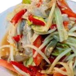 ตำกุ้งสด