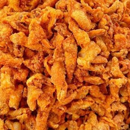 หนังไก่ทอด