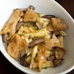 Vegan Chicken Mushroom And Vegan Cream