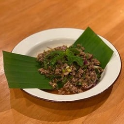 F02 ลาบเนื้อ / Miced Beef Spicy Salad 🐮