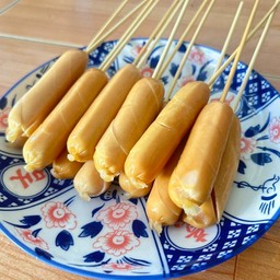 ไส้กรอกไก่หนังกรอบ