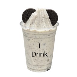 นมสดโอริโอ้ปั่น