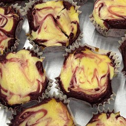 บราวนี่เรดเวลเวทครีมชีส