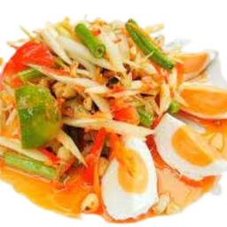 ตำไทยไข่เค็ม