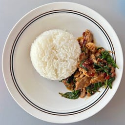 ผัดไทยใกล้ฉัน ผัดไทยกุ้งสด อาหารตามสั่ง เจ้าเก่านางเลิ้ง