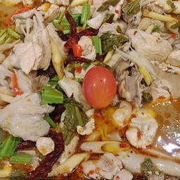 ต้มยำน้ำใส+ข้าว