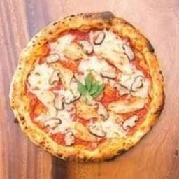 Vegan Chicken and Mushroom Pizza 15" 16"