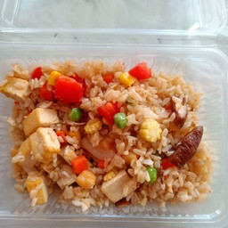 ข้าวผัดมังสวิรัติ Vegan