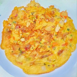 ข้าวไข่เจียวฟรีท็อปปิ้งไม่อั้นนนนน