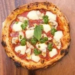 Chicken Kra Prow Pizza Slice