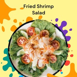 กุ้งทอดครีมสลัด
