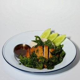 กะเพราไก่กรอบ
