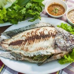 ปลาเผา ชลธิชา ปลาเผา หนองแขม