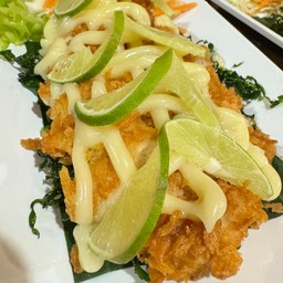 ไก่ครีมซอสมะนาว