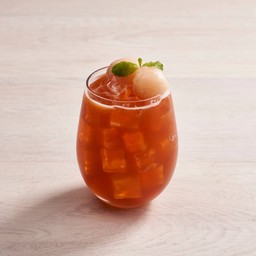 Iced Lychee Fizzy Tea