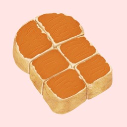 ขนมปังสังขยาชาไทย