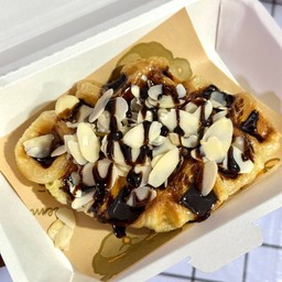 ครอฟเฟิล ช็อกโกแลต อัลมอนด์