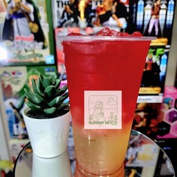 ชากุหลาบน้ำผึ้งมะนาว 22oz.