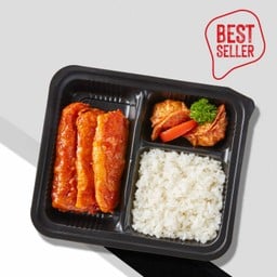 ชุดข้าวกล่องปลาทอดบอนชอน ฮอท