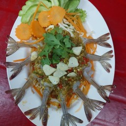 กุ้งแช่น้ำปลา