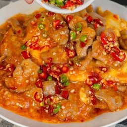 ข้าวไข่ข้นสุกี้