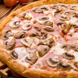 Pizza Ham & Mushrooms
