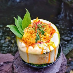 ห่อหมกทะเล มะพร้าวอ่อน