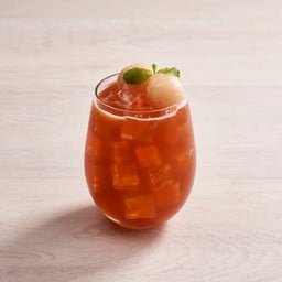 Iced Lychee Fizzy Tea
