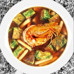 แกงส้มชะอมกุ้ง