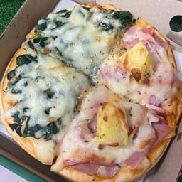 หน้าผักโขม+ฮาวายเอี้ยน(เล็ก)