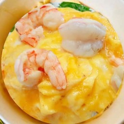 ข้าวไข่ข้นกุ้ง