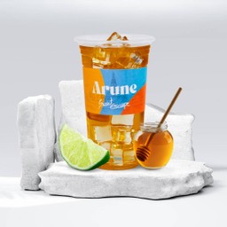 ชาเขียวน้ำผึ้งมะนาว