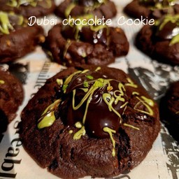 Dubai chocolate Cookieคุกกี้ช็อกโกแลตดูไบ1ชิ้น