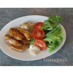 สเต๊กอกไก่ chicken steak