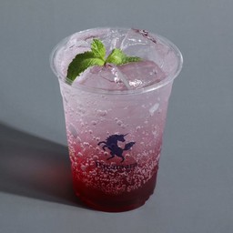Iced Strawberry Soda