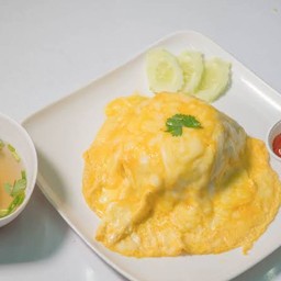 ข้าวไข่ข้น+แครอท