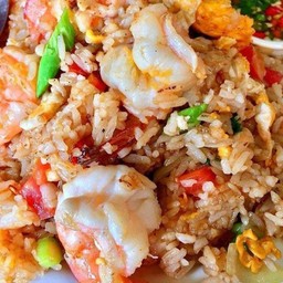 ข้าวผัดกุ้งโบราณ (ข้าวผัดรถไฟ)